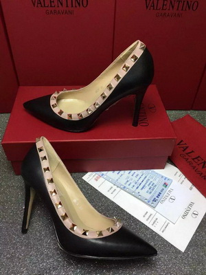 Valentino Shallow mouth stiletto heel Shoes Women--003